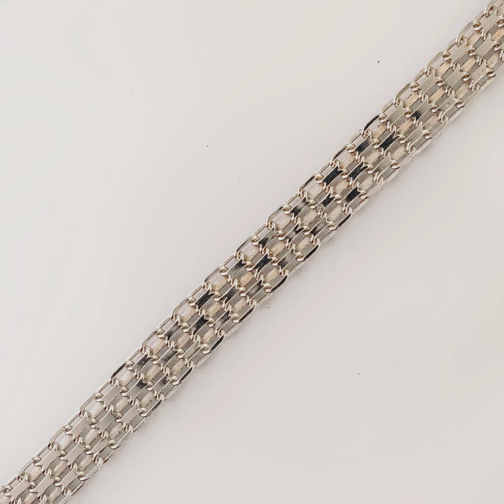 Браслет из белого золота 585 пробы