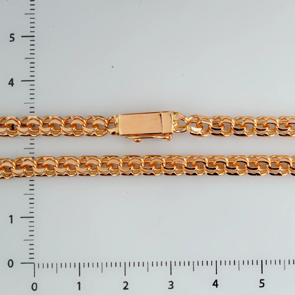 Браслет из красного золота 585 пробы