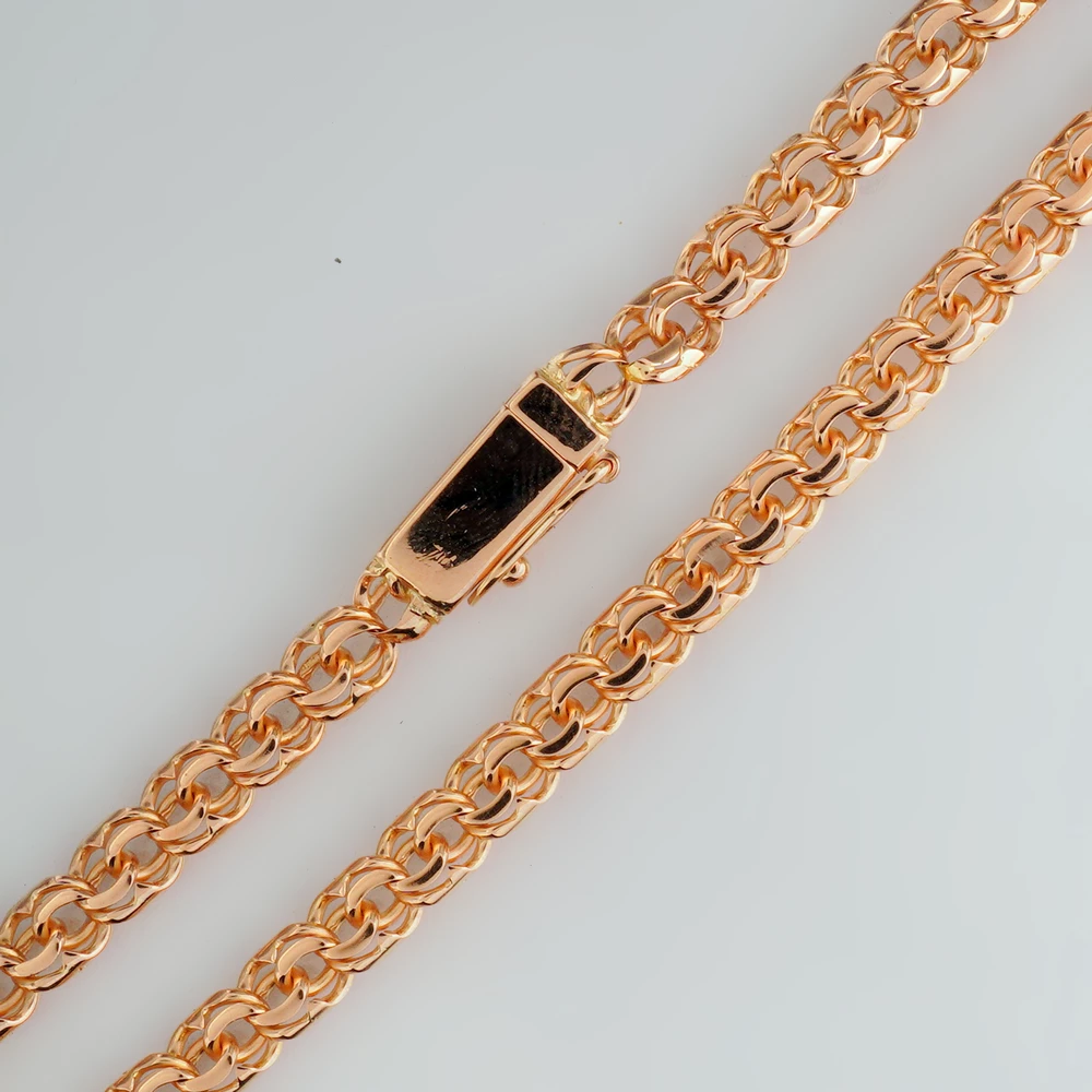 Браслет из красного золота 585 пробы