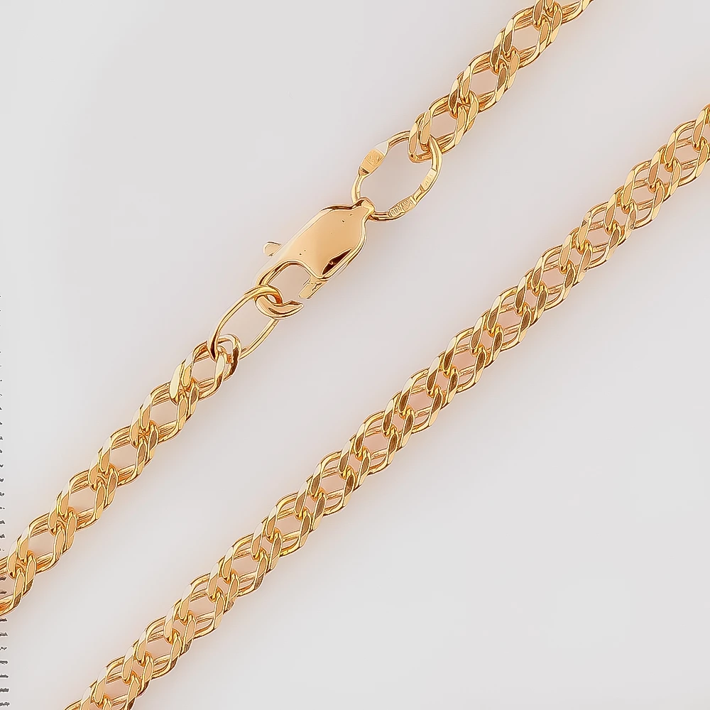 Браслет из красного золота 585 пробы