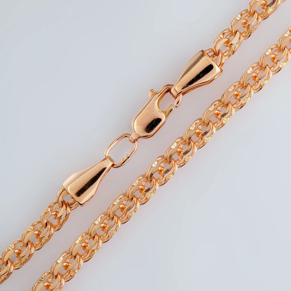 Браслет из красного золота 585 пробы