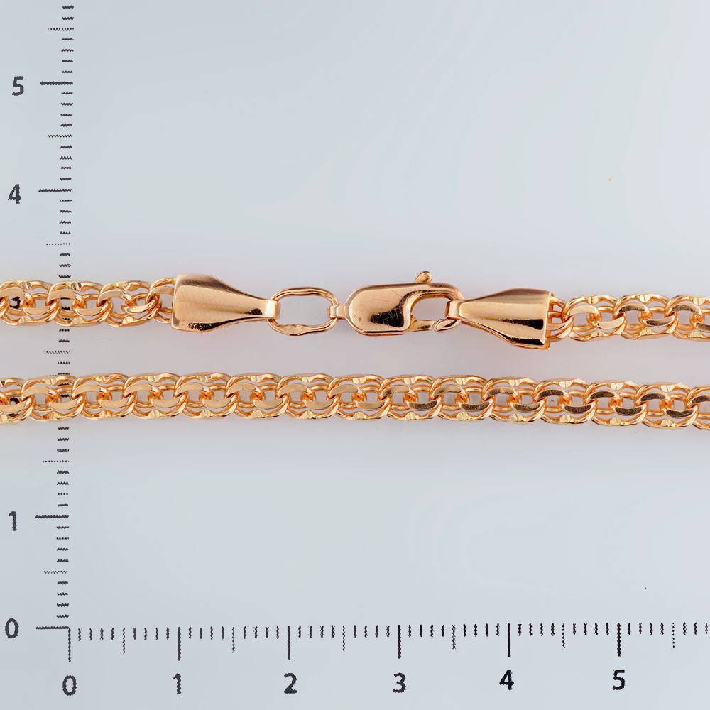 Браслет из красного золота 585 пробы