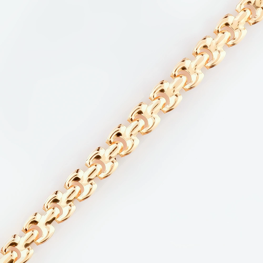 Браслет из красного золота 585 пробы