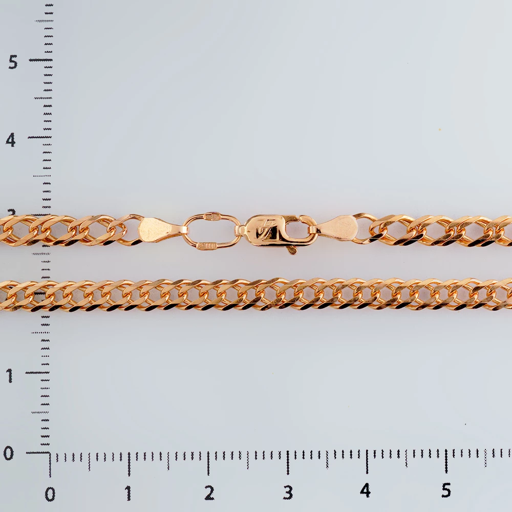 Браслет из красного золота 585 пробы