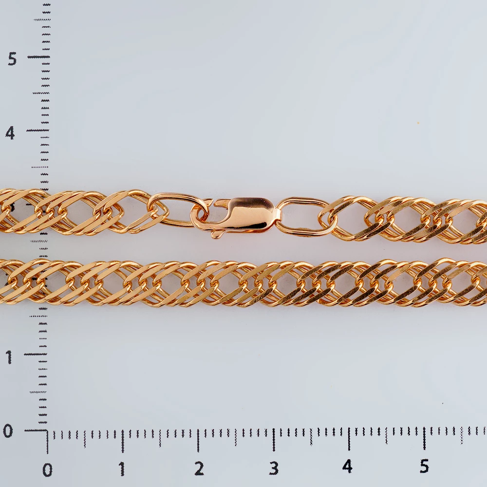 Браслет из красного золота 585 пробы