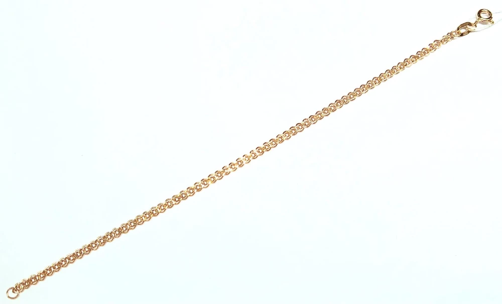 Браслет из красного золота 585 пробы