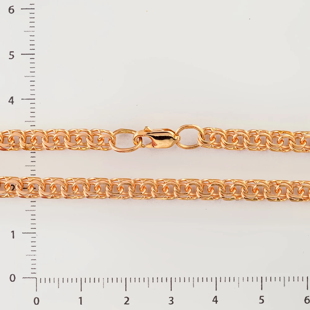 Браслет из красного золота 585 пробы