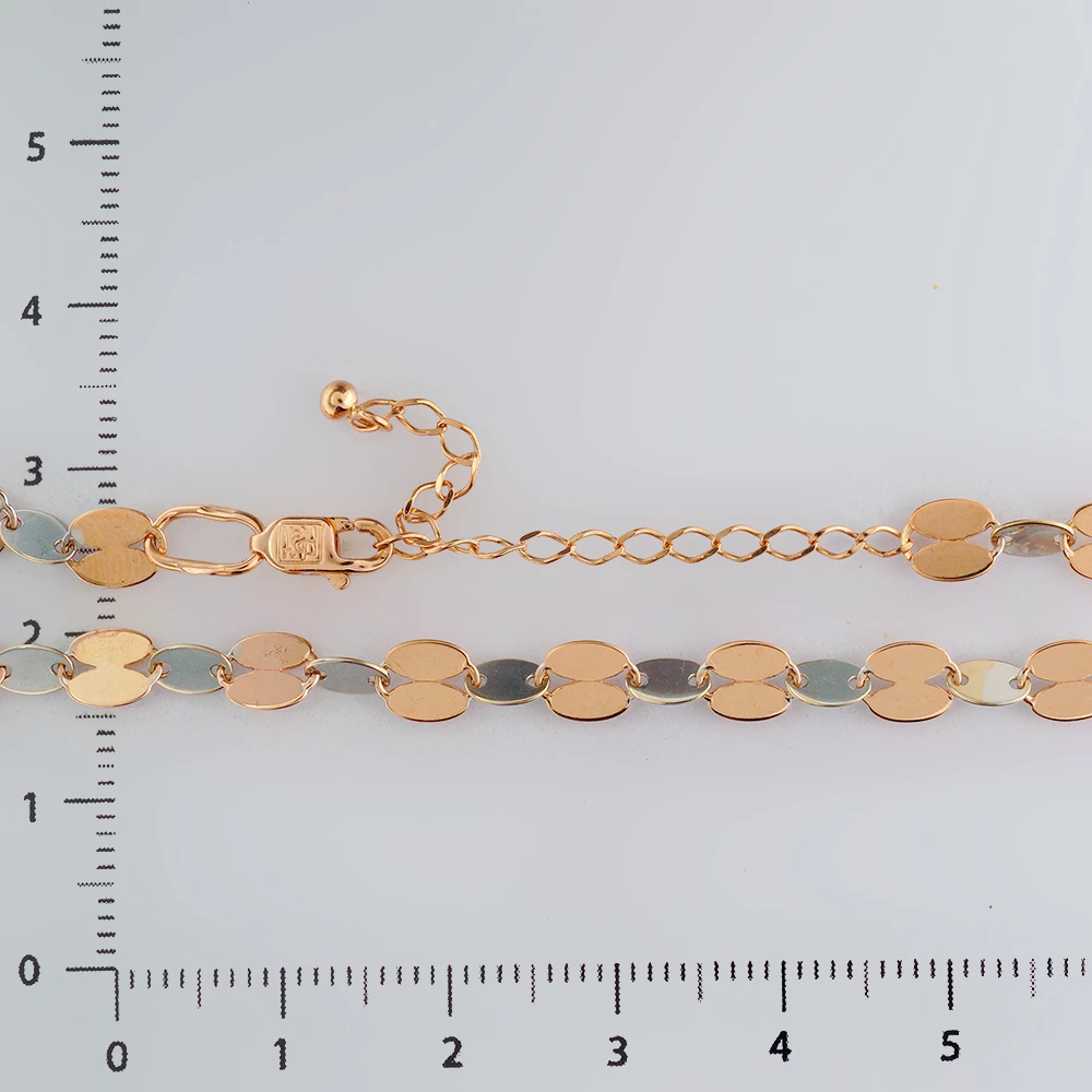 Браслет из красного золота 585 пробы