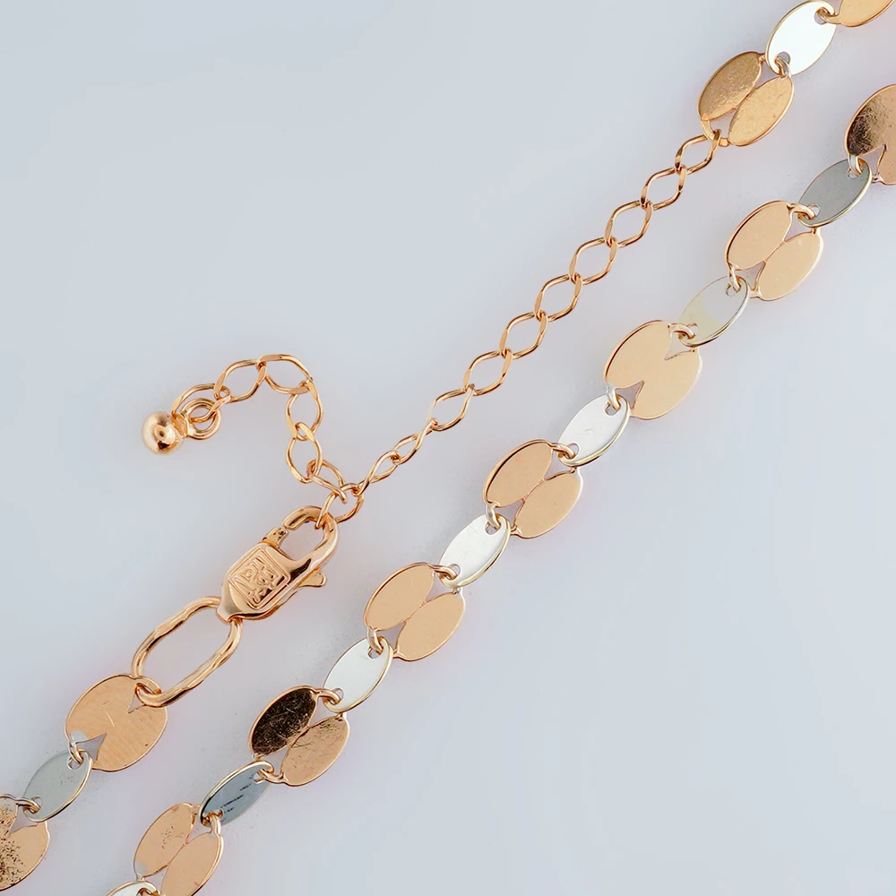 Браслет из красного золота 585 пробы