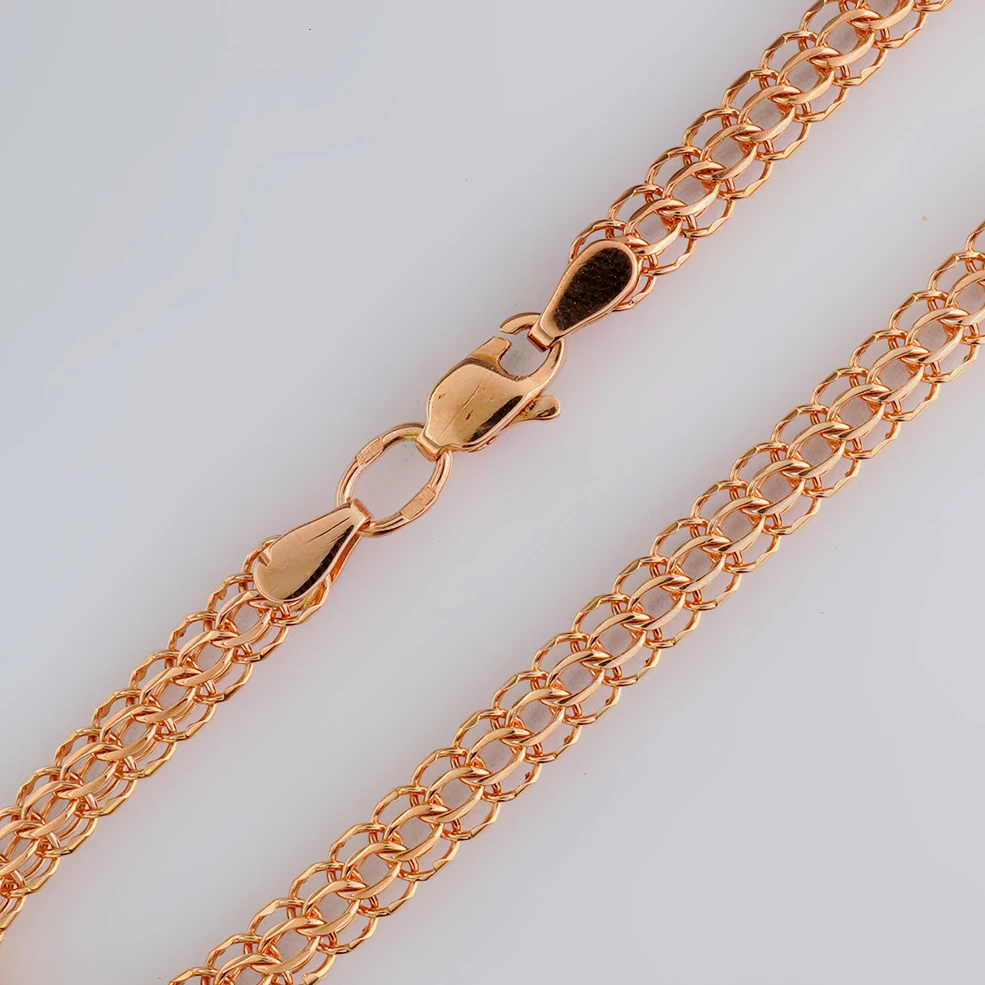 Браслет из красного золота 585 пробы