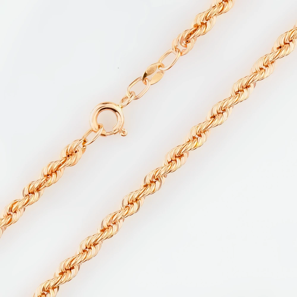 Браслет из красного золота 585 пробы