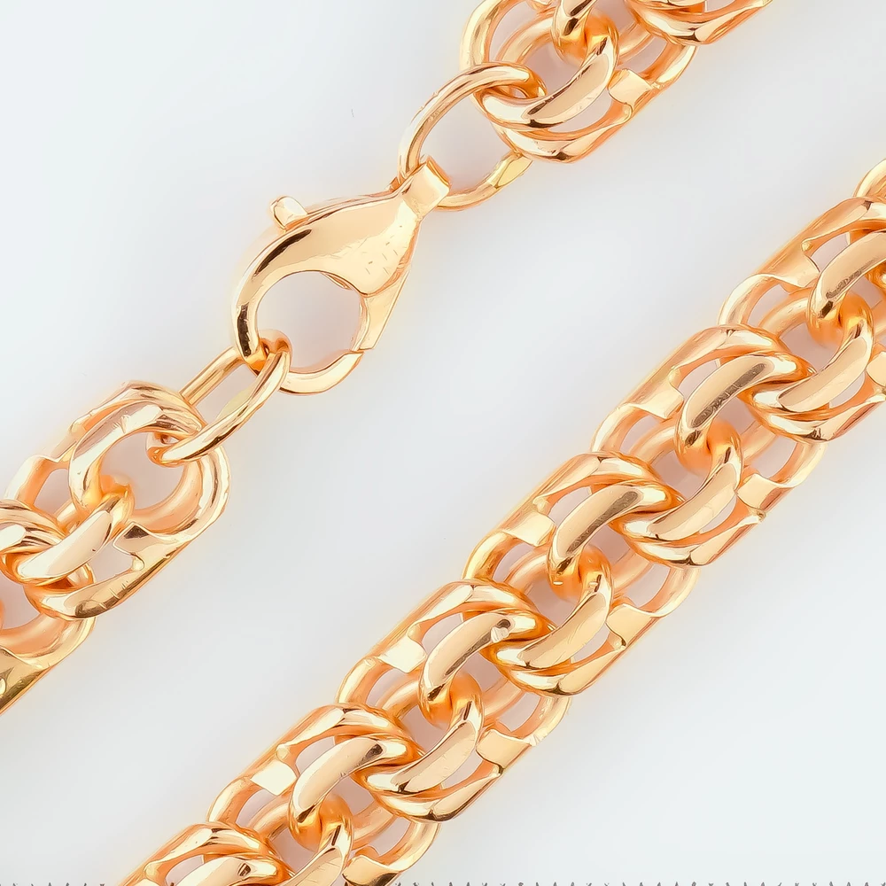 Браслет из красного золота 585 пробы