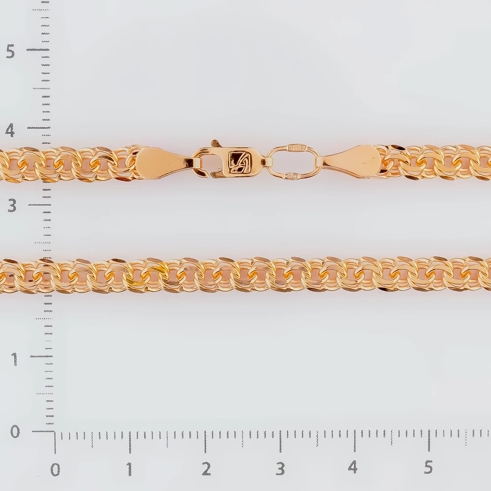 Браслет из желтого золота 585 пробы