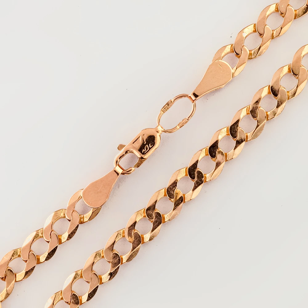 Браслет из красного золота 585 пробы