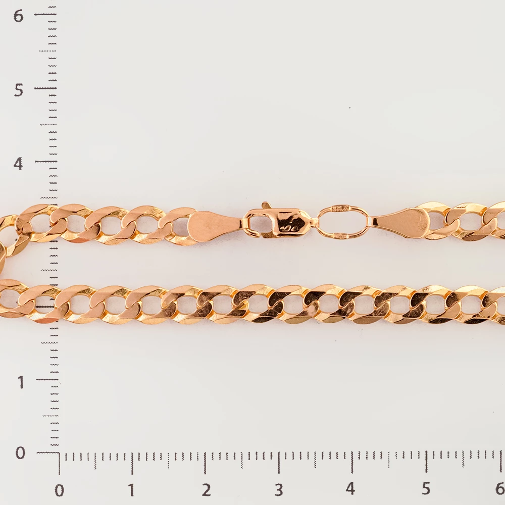 Браслет из красного золота 585 пробы