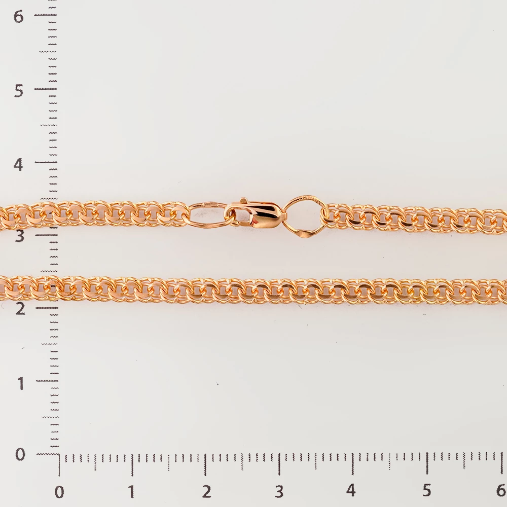 Браслет из красного золота 585 пробы