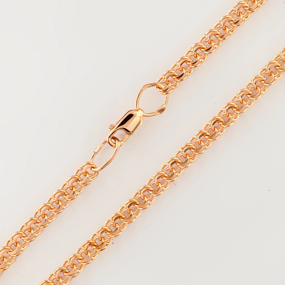 Браслет из красного золота 585 пробы