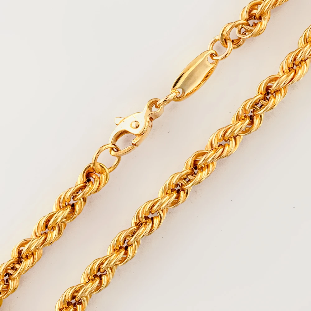 Браслет из желтого золота 583 пробы