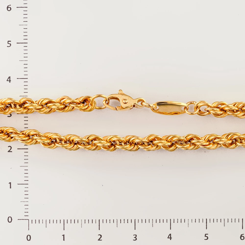 Браслет из желтого золота 583 пробы