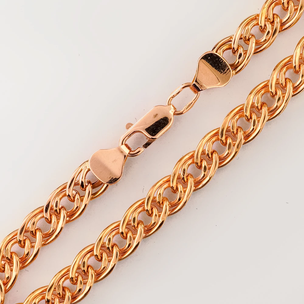 Браслет из красного золота 585 пробы