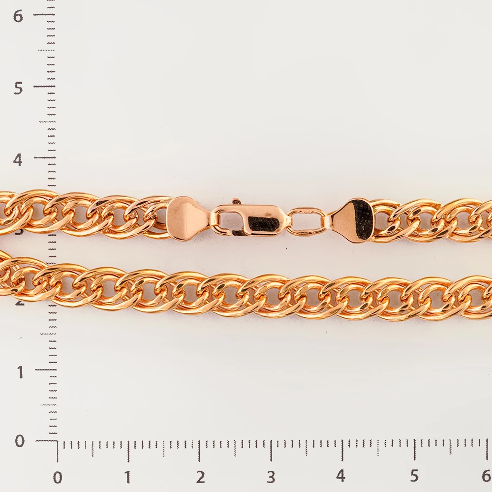 Браслет из красного золота 585 пробы