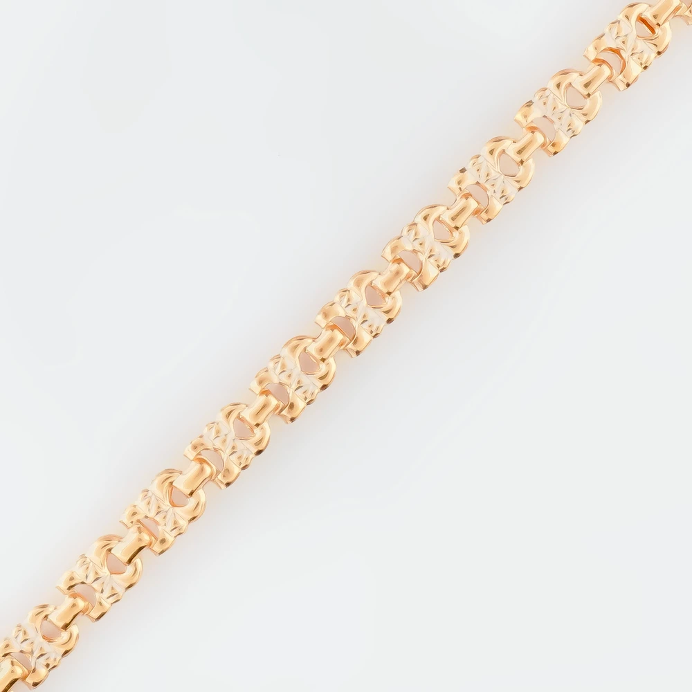 Браслет из красного золота 585 пробы