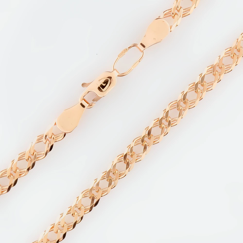 Браслет из красного золота 375 пробы