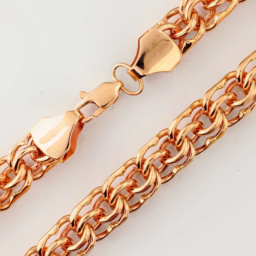 Браслет из красного золота 585 пробы