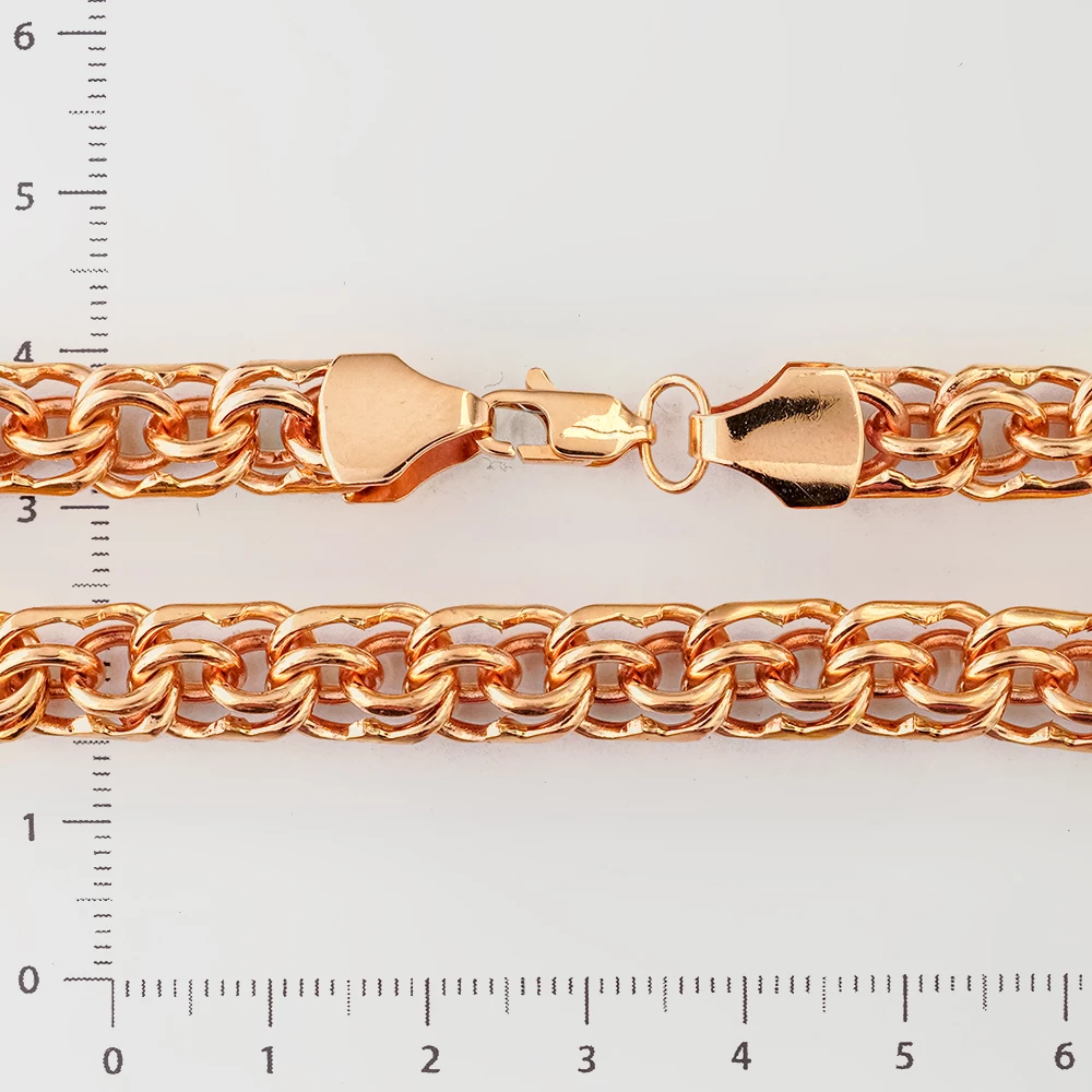 Браслет из красного золота 585 пробы