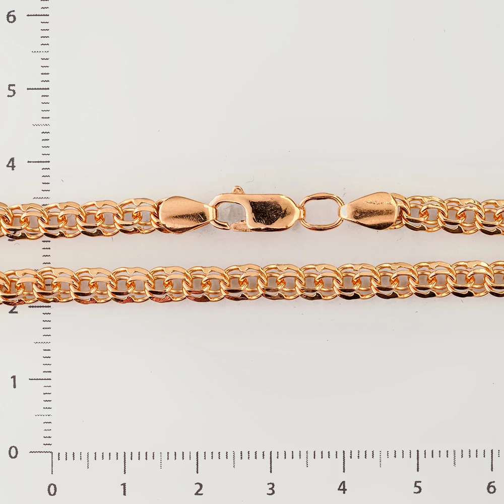 Браслет из красного золота 585 пробы