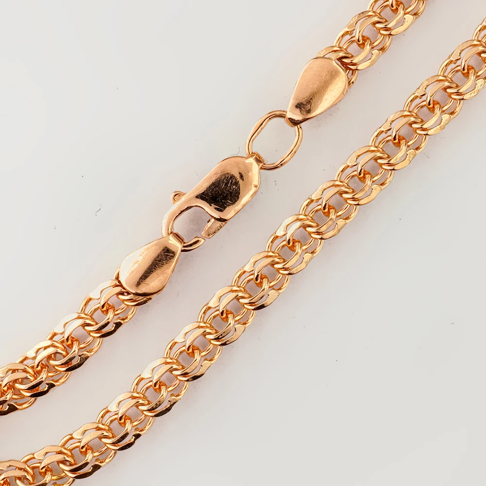 Браслет из красного золота 585 пробы