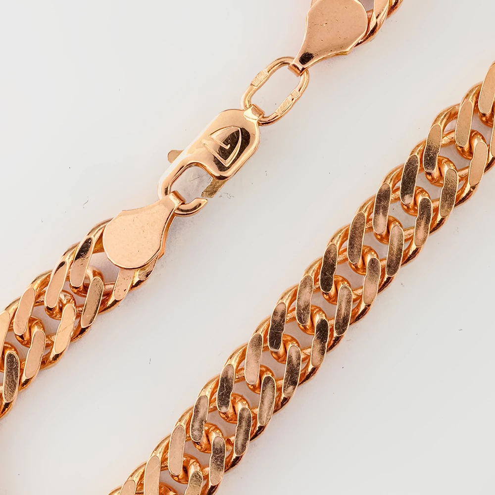 Браслет из красного золота 585 пробы