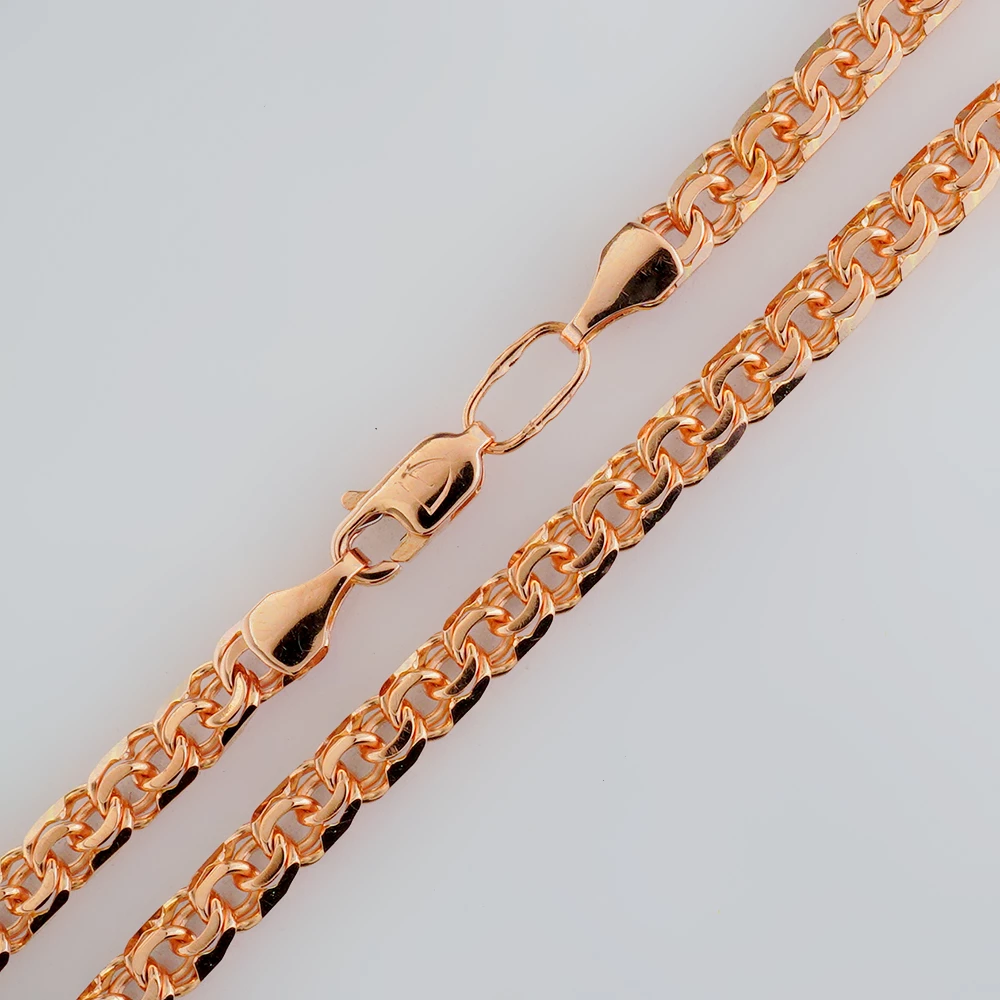 Браслет из красного золота 585 пробы