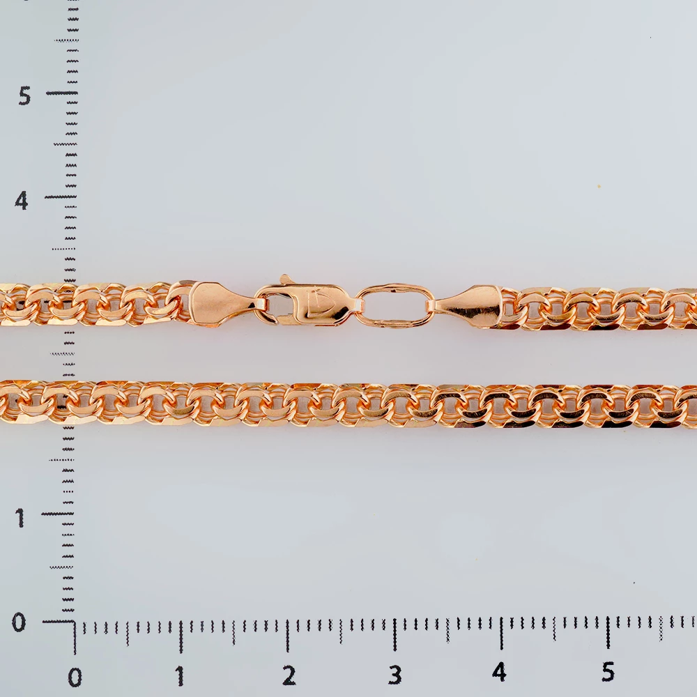 Браслет из красного золота 585 пробы