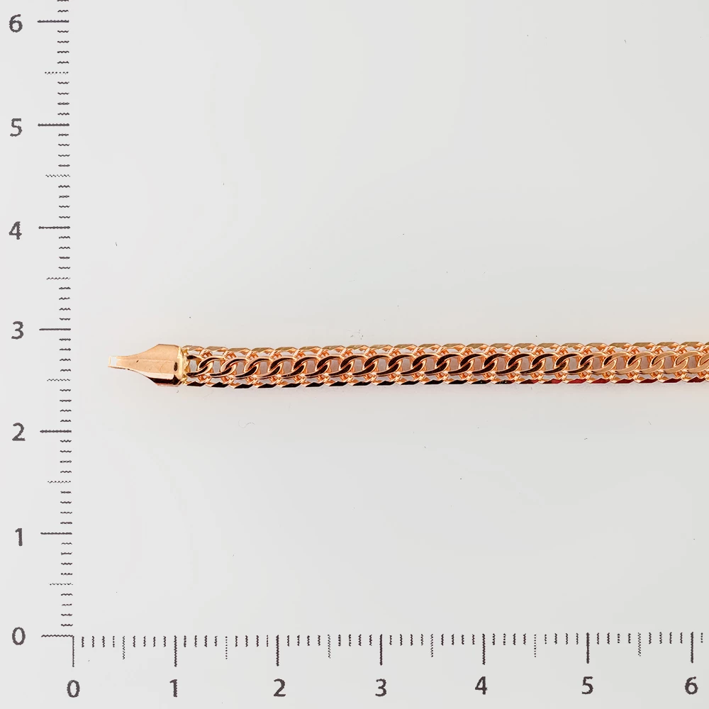 Браслет из красного золота 375 пробы