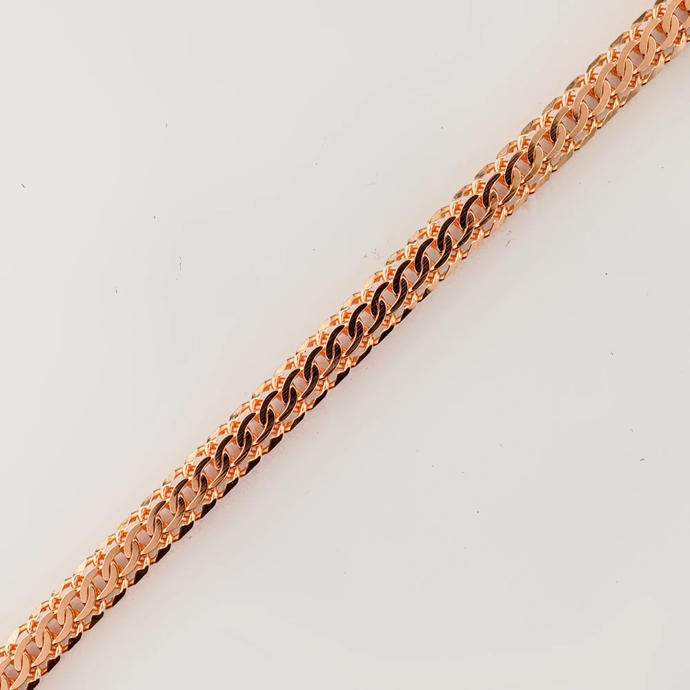 Браслет из красного золота 375 пробы