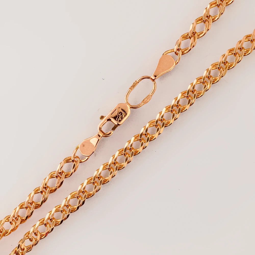 Браслет из красного золота 585 пробы