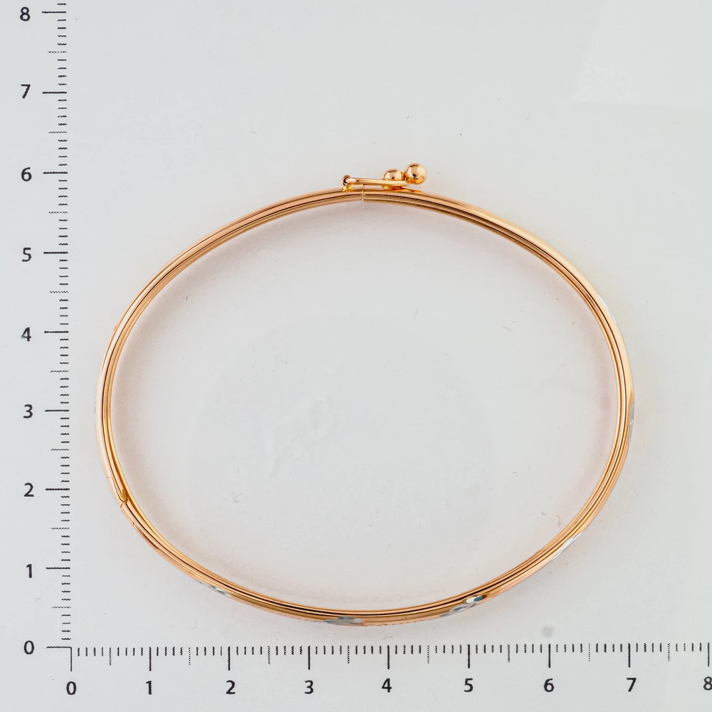 Браслет из красного золота 585 пробы