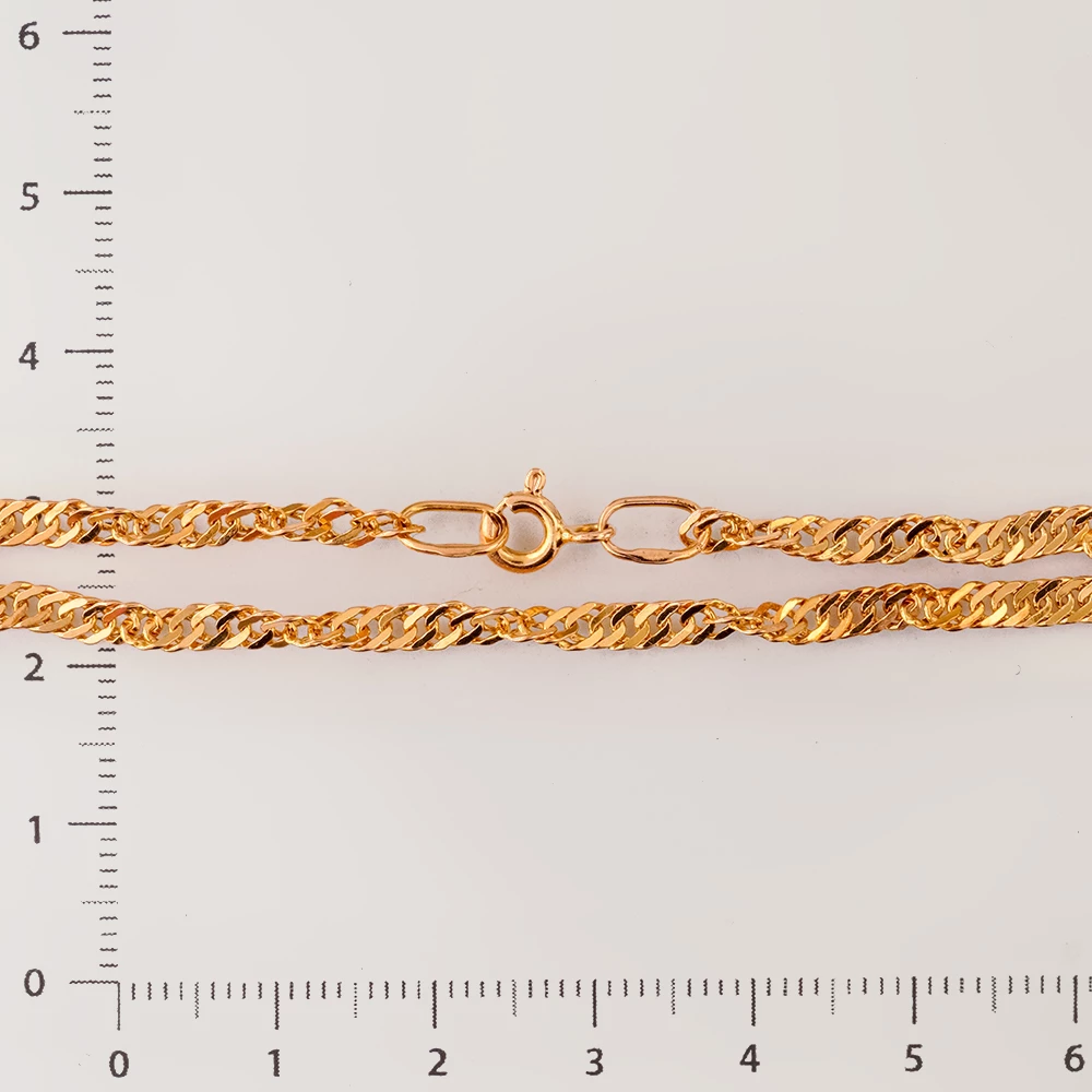 Браслет из желтого золота 585 пробы