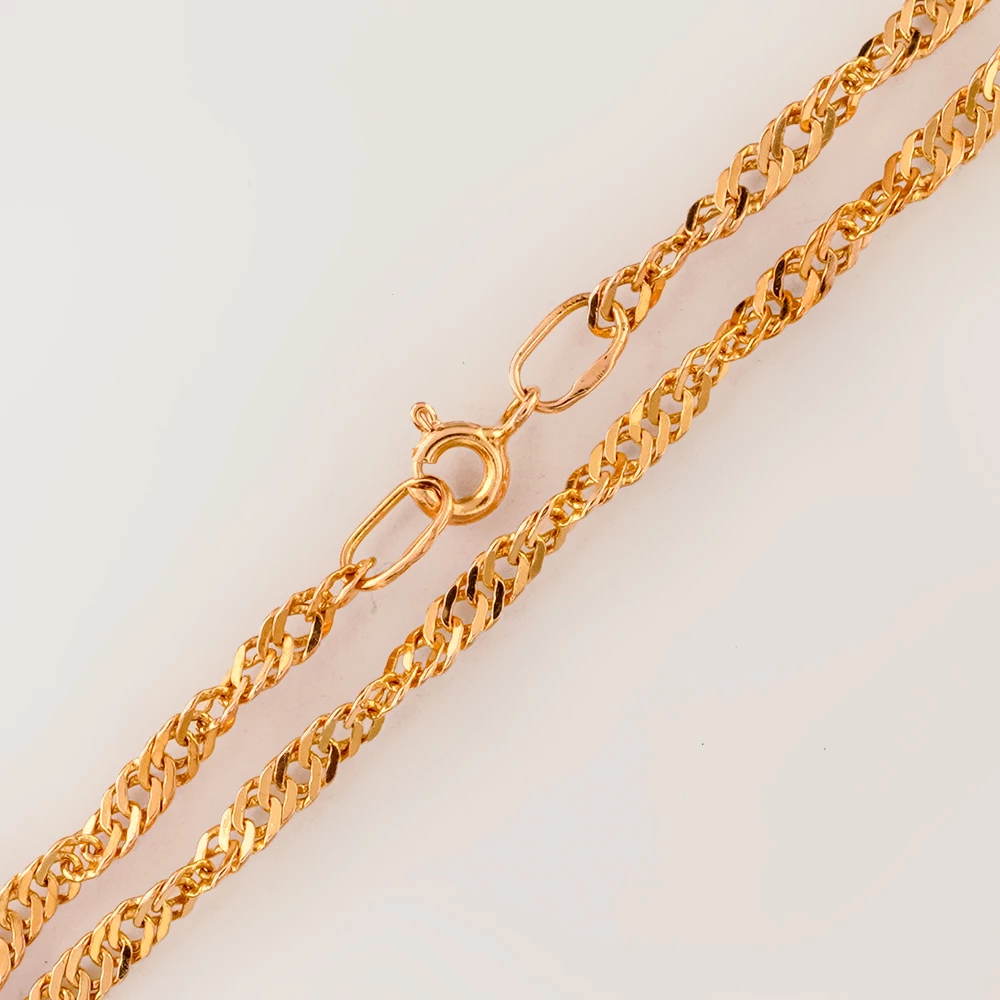 Браслет из желтого золота 585 пробы