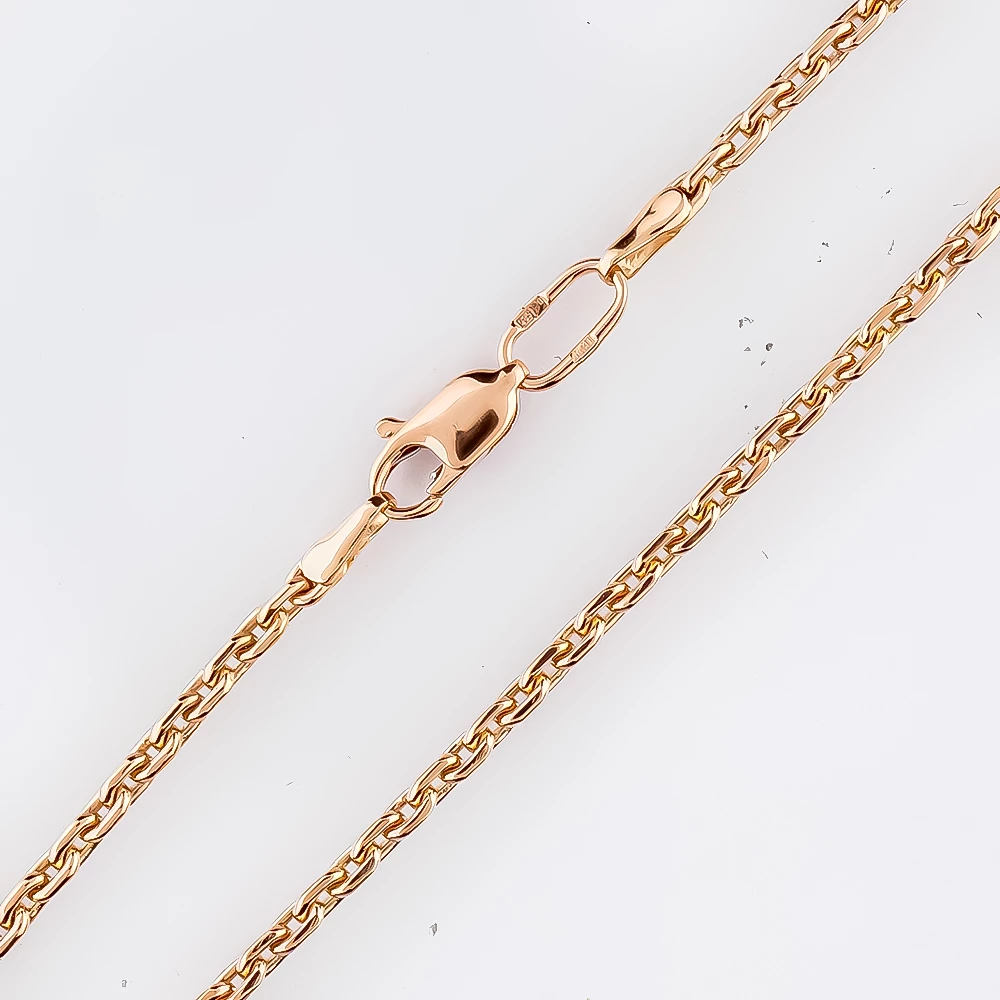 Браслет из красного золота 585 пробы