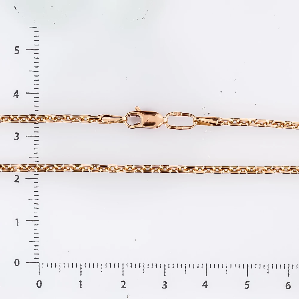 Браслет из красного золота 585 пробы