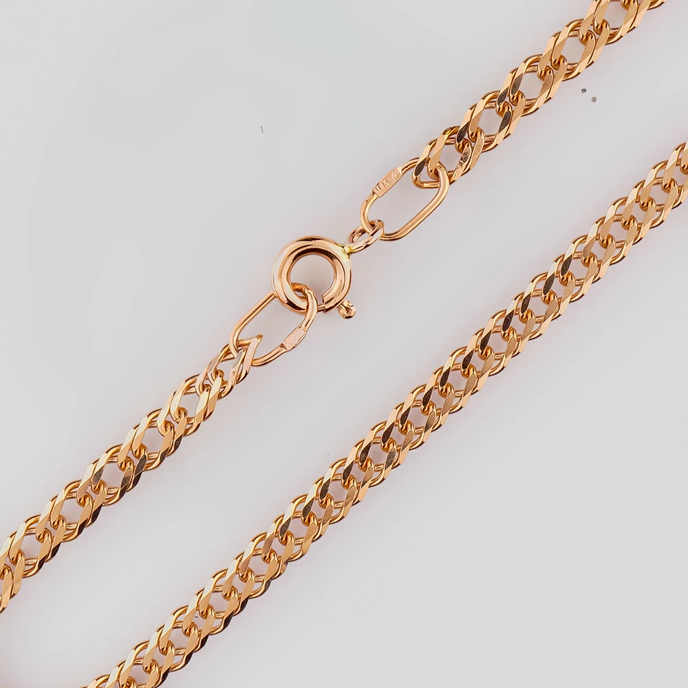 Браслет из красного золота 585 пробы