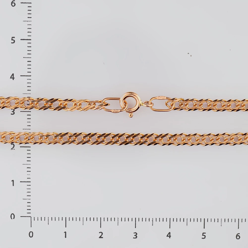 Браслет из красного золота 585 пробы