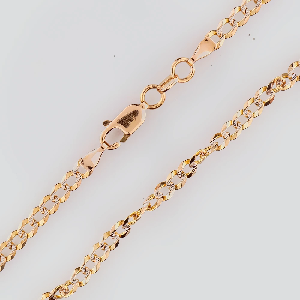 Браслет из красного золота 585 пробы