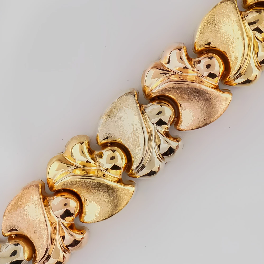 Браслет из желтого золота 585 пробы