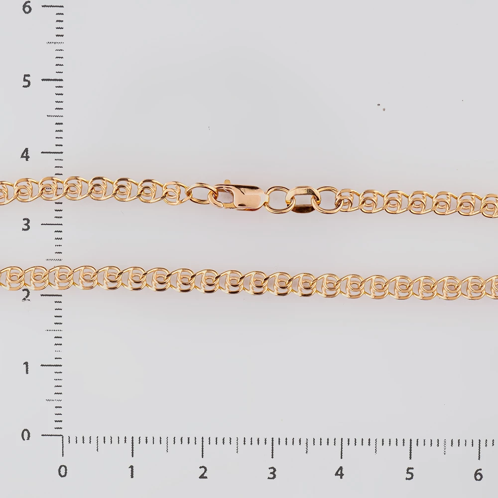 Браслет из красного золота 585 пробы