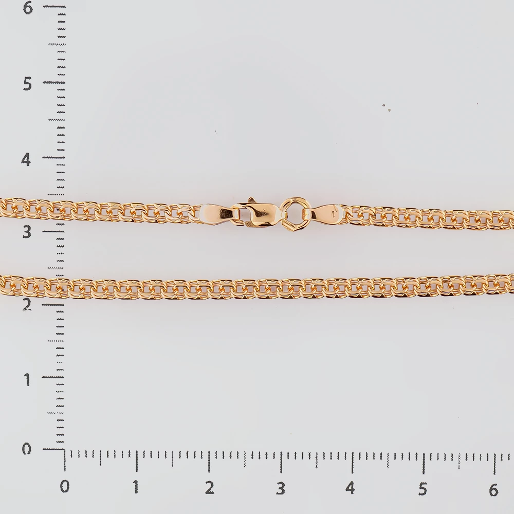 Браслет из красного золота 585 пробы