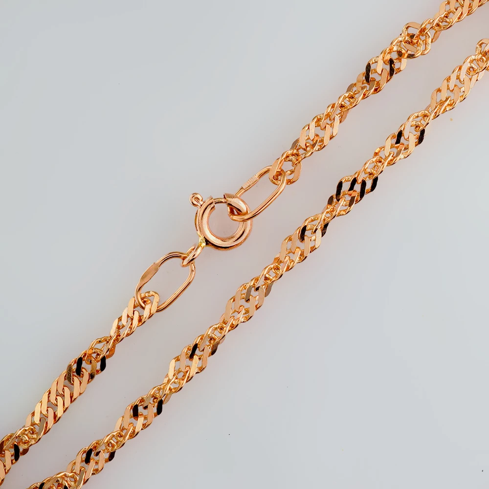 Браслет из красного золота 585 пробы