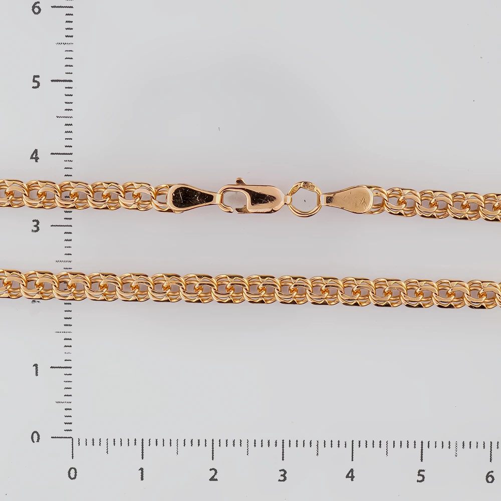 Браслет из красного золота 585 пробы